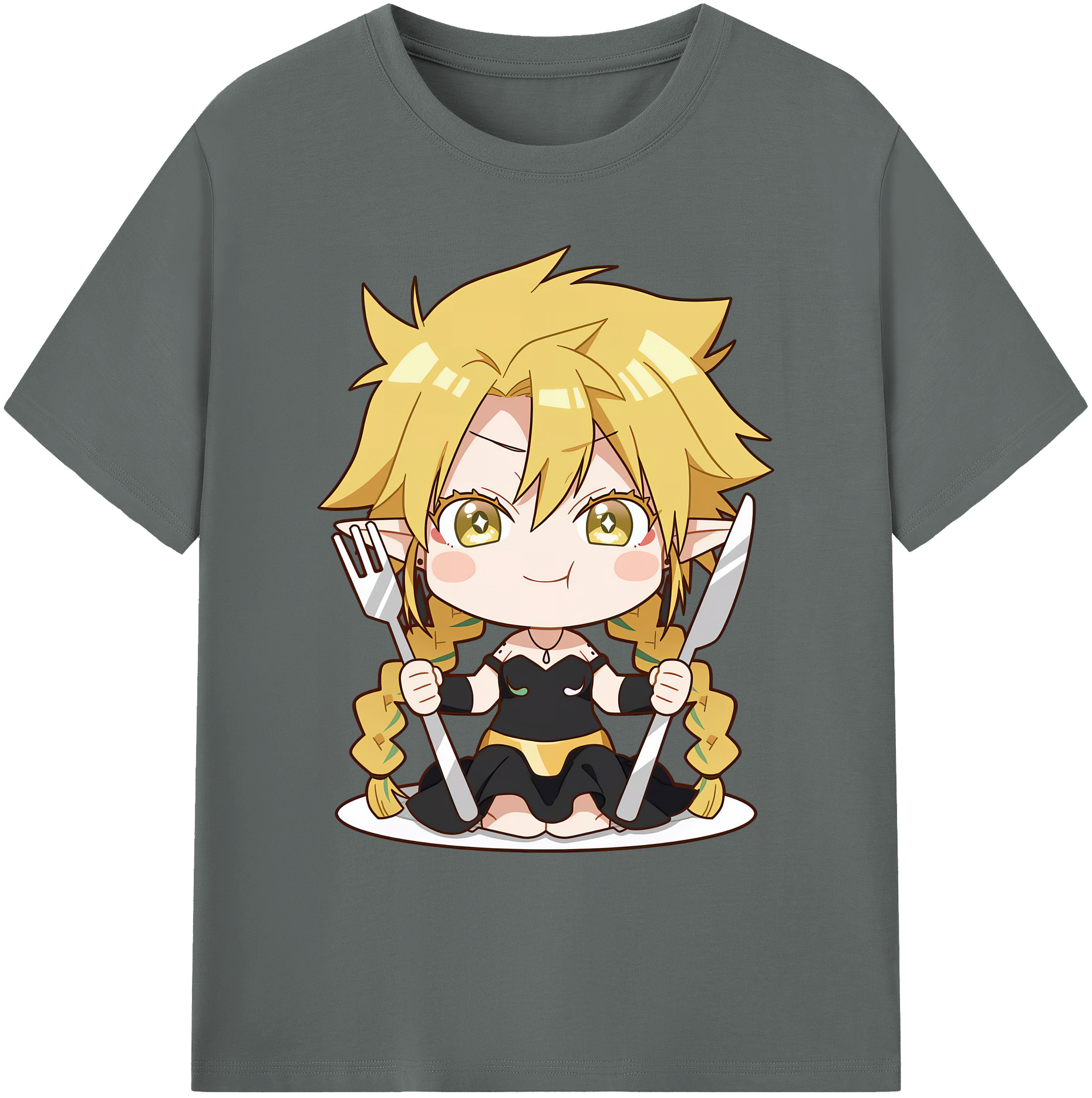 （画像用） 転スラ Regarding Reincarnated to Slime 綿100％ メンズ半袖Tシャツ｜肌触りやわらか＆通気性